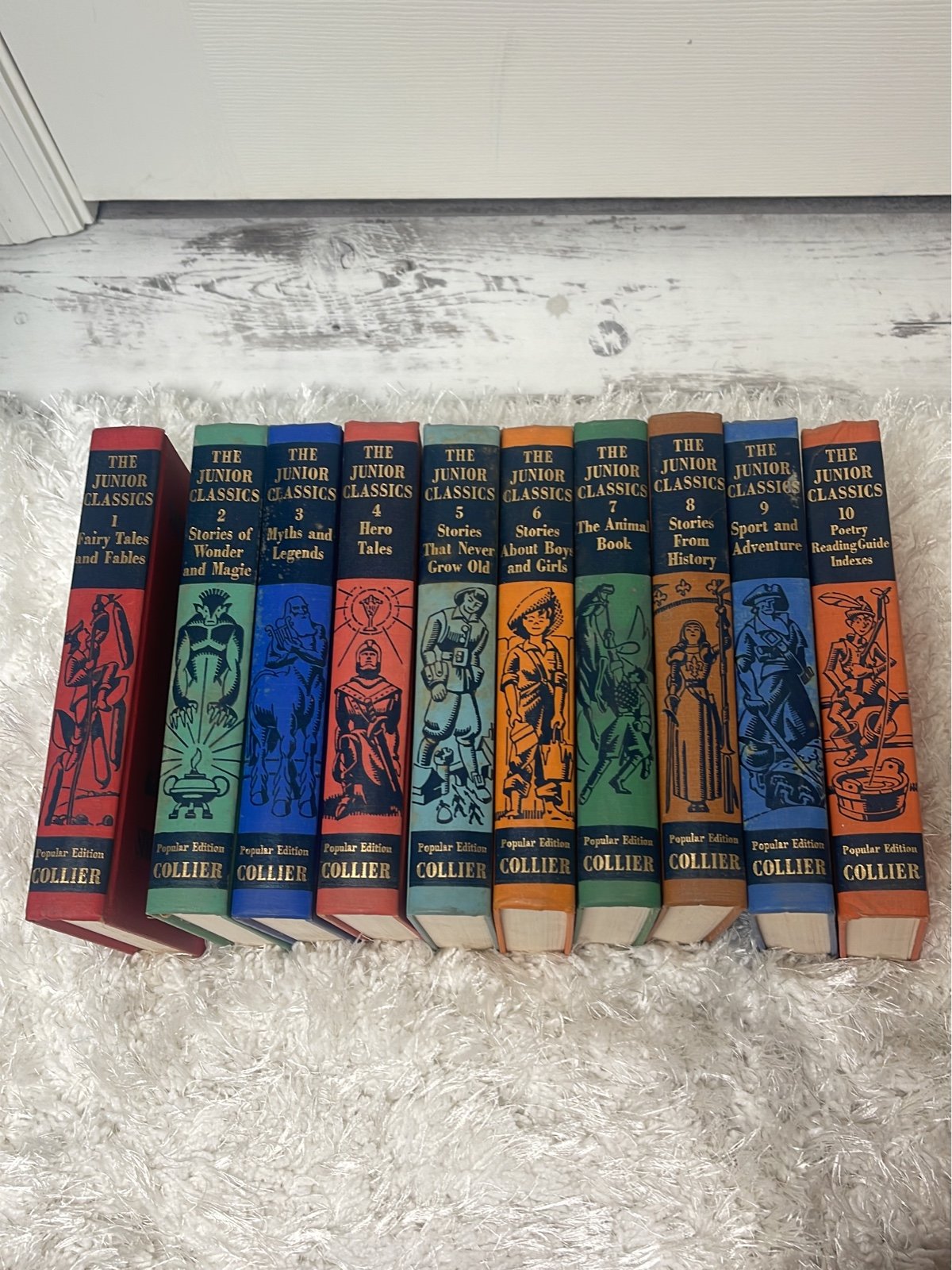The Junior Classics Series Books 1-10 - Collier