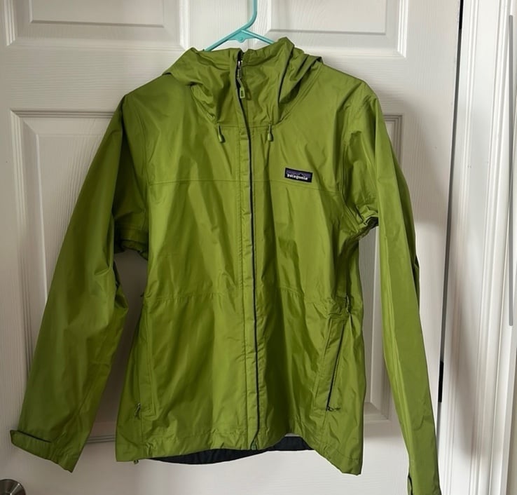 Petagonia Worn Wear Torrentshell Rain Jacket Men XS