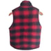 Be Cool Red Plaid Vest NWOT Size Medium