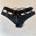 RARE - Agent Provocateur ZSI-ZSI Black Silk Brief Size Medium