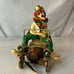 Ron Lee Clown in Wind Up Car Vintage 1981 “Kelly In A Car” 24k Gold Plated