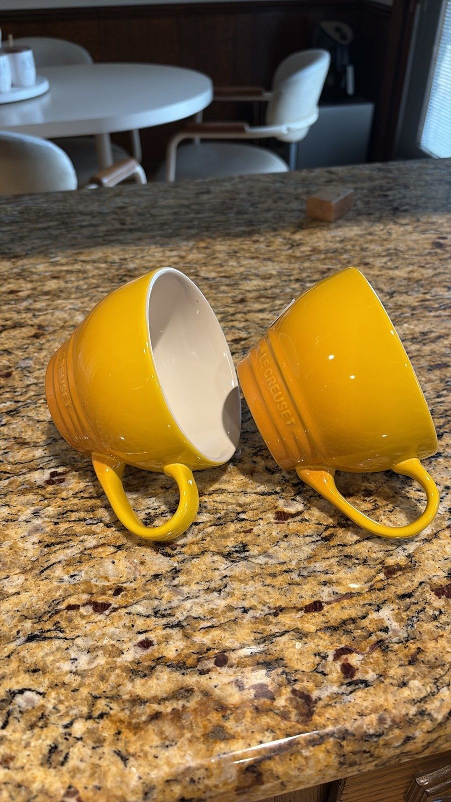 Le Creuset 400ml Giant Cappuccino Cup, set of 2, (Nectar)