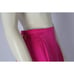Vintage DANA BUCHMAN Silk Magenta Pink Pure Silk Pencil Skirt Size 4