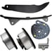 24321-2E010 24350-2E011 Timing Chain Kit with 2PCS Intake & Exhaust VVT