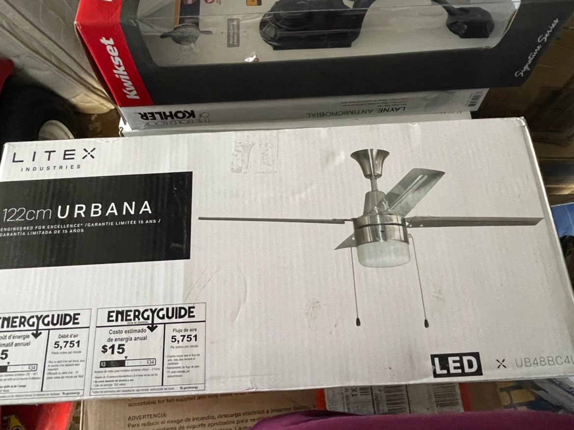 Urbana ceiling fan