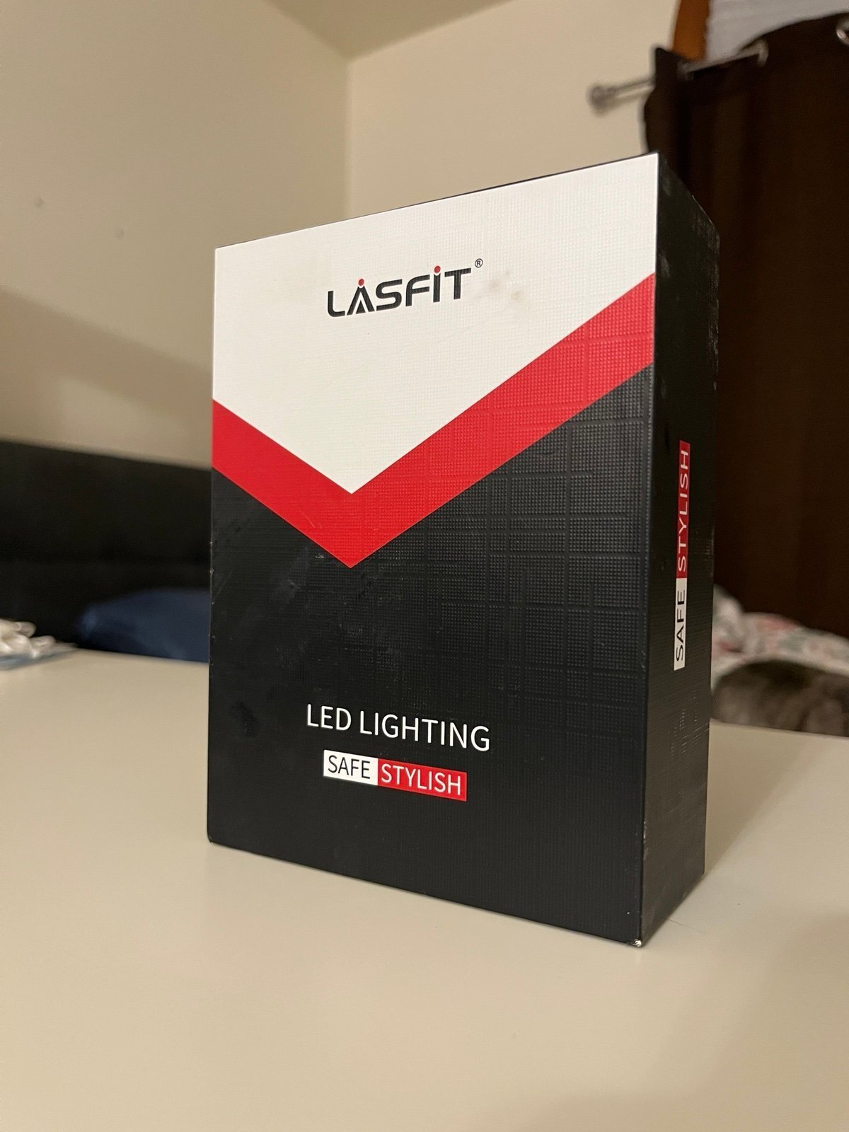 LASFIT LA Plus Series 9003 H4 HB2 LED Bulbs 60W 6000LM 6000K Amplified Flux Beam