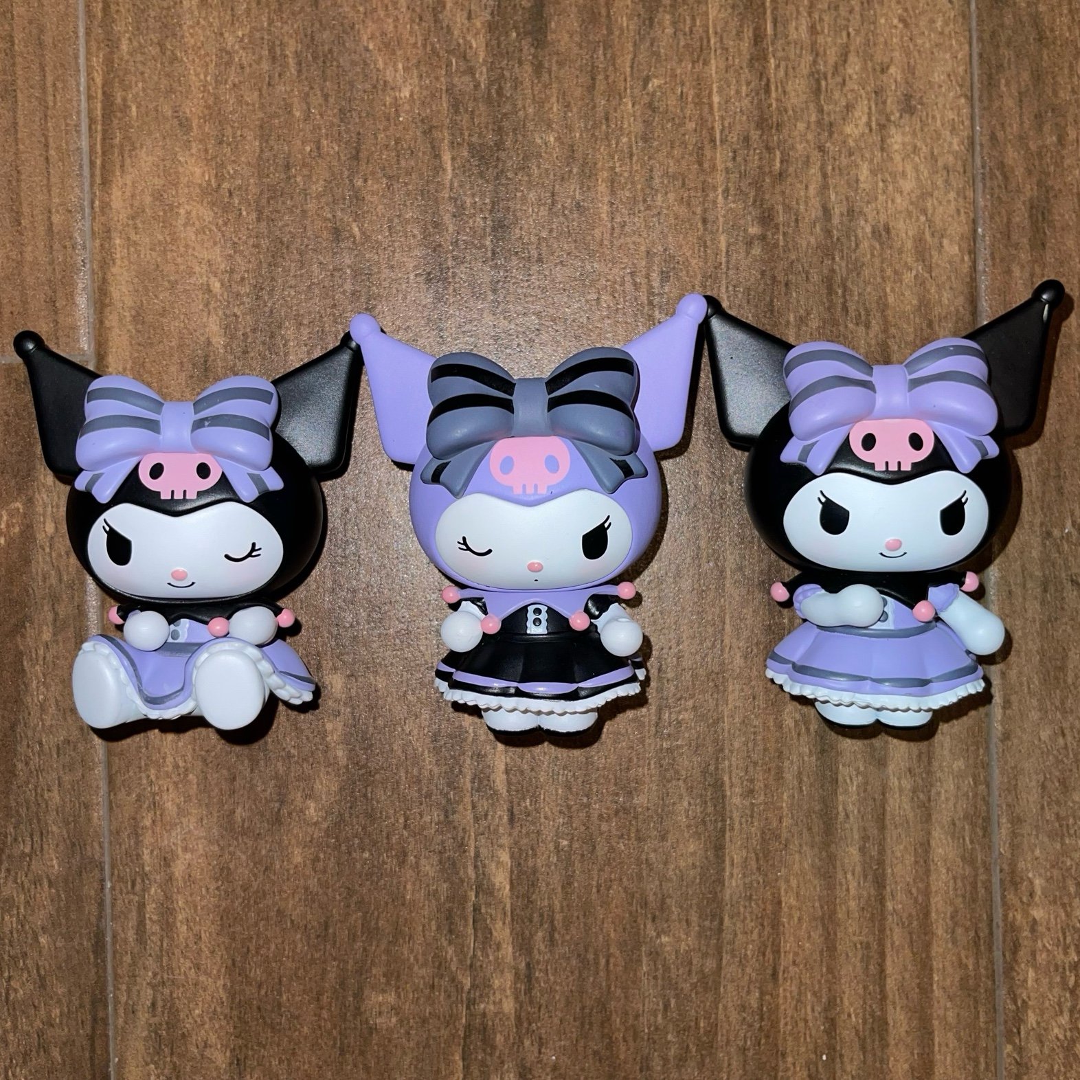 3 Miniso Kuromi Sanrio Characters Lucky Divination Series Blind Box Figures