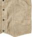 Cripple Creek Vest Brown Suede Mens XL Snap Up Western Lined Leather