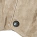 Cripple Creek Vest Brown Suede Mens XL Snap Up Western Lined Leather