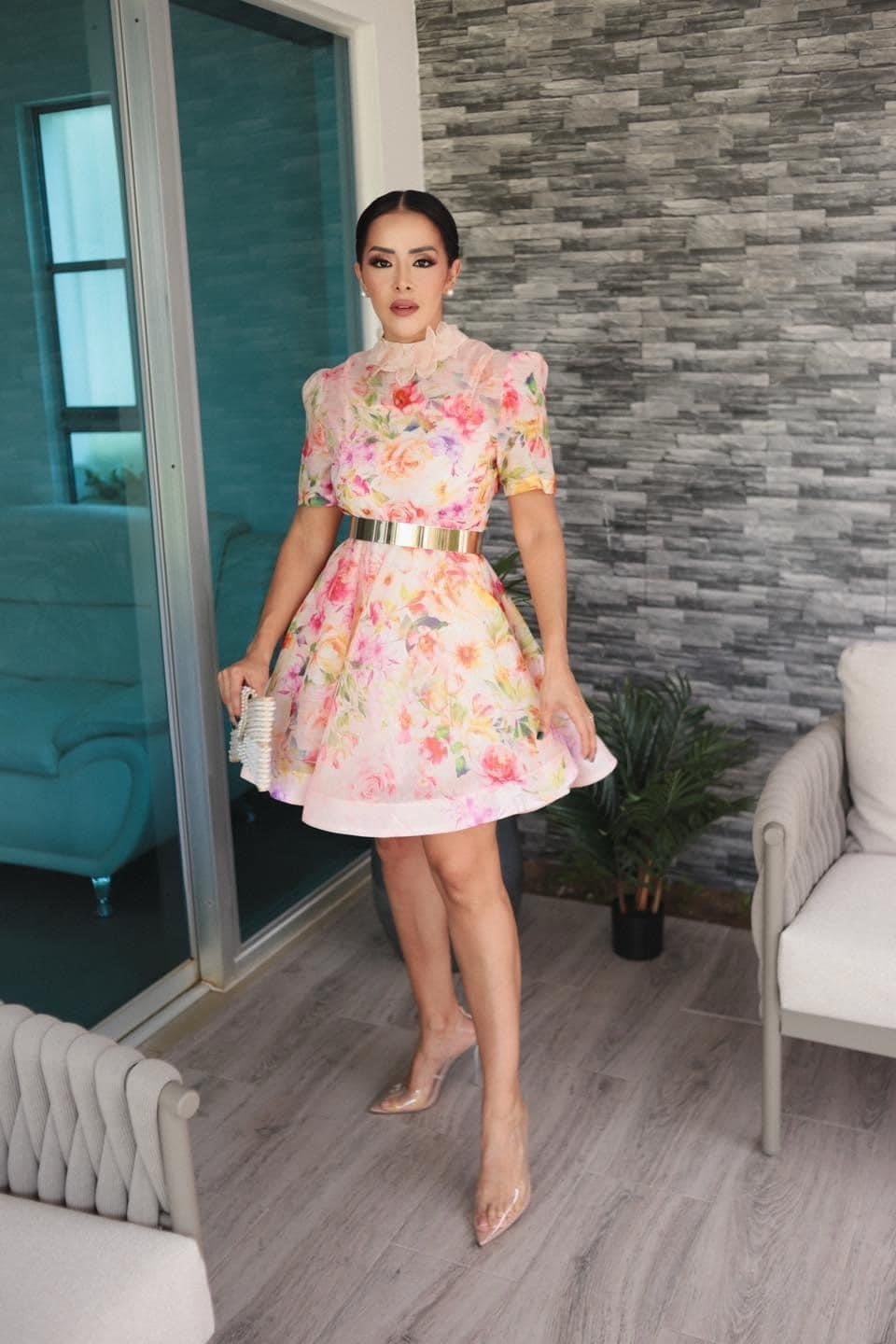 Women’s mini floral dress