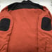 Obermeyer Mens Long Sleeve Full Zip Wool Blend Hoodie Jacket Orange Size XL