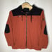 Obermeyer Mens Long Sleeve Full Zip Wool Blend Hoodie Jacket Orange Size XL