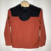 Obermeyer Mens Long Sleeve Full Zip Wool Blend Hoodie Jacket Orange Size XL