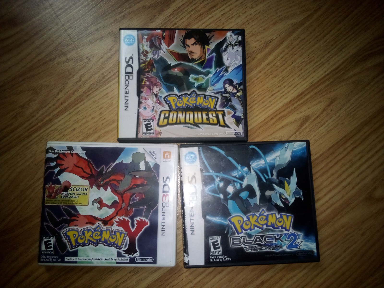 Pokemon case bundle Nintendo DS game cases