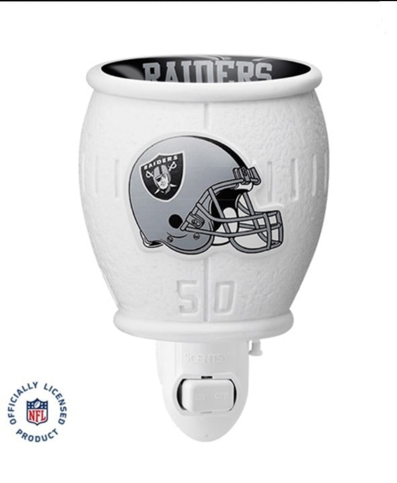 Las Vegas Raiders NFL Scentsy Mini Warmer