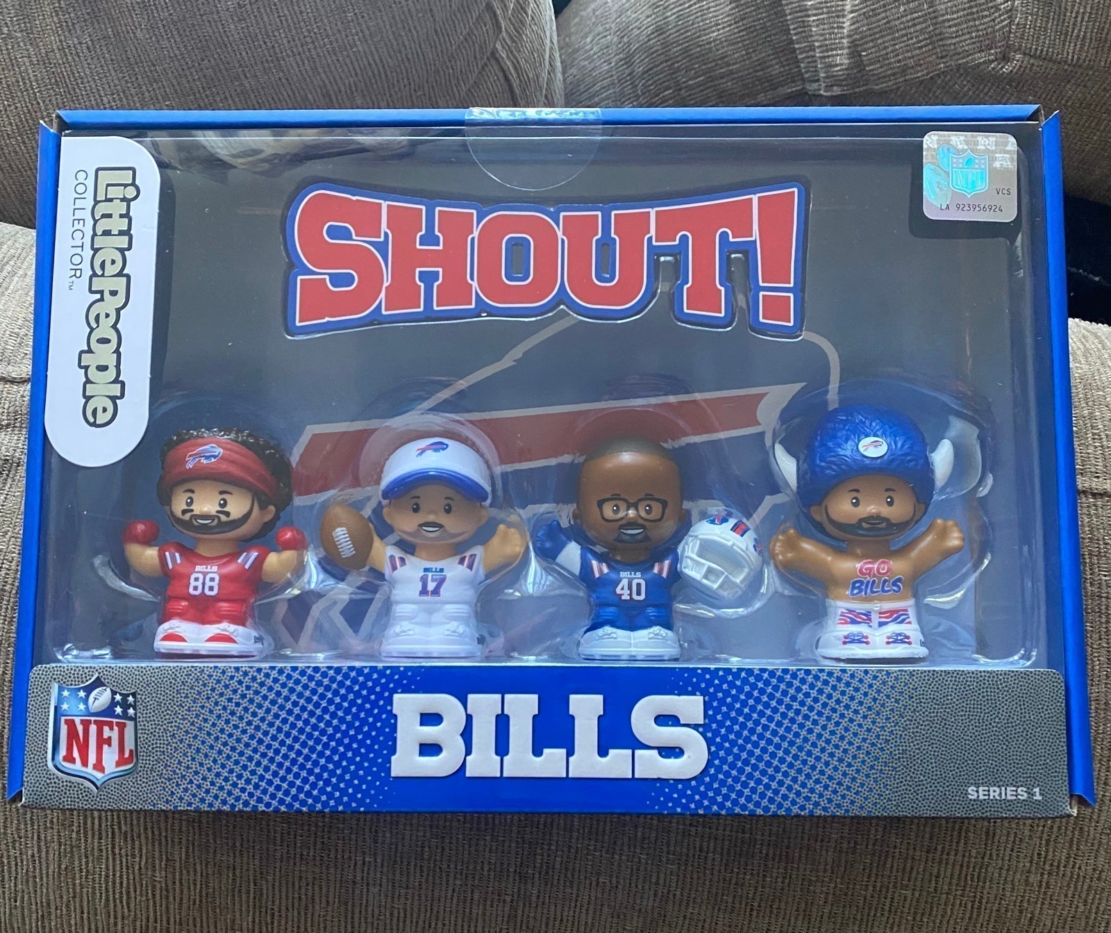 2023 collectible buffalo bills little people fisher-price