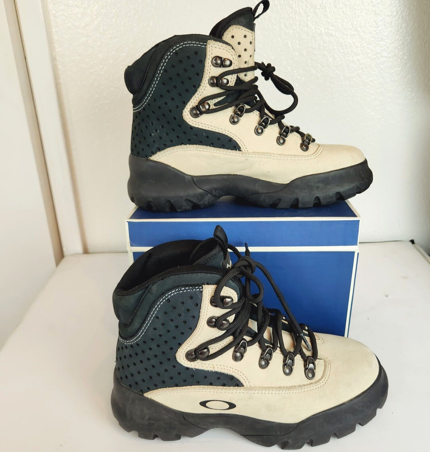 OAKLEY Nail Skull & Crossbones High Top Tactical Boots Mens 6.5
