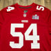 San Francisco 49ers Fred Warner Nike Super Bowl Football Game Jersey Mens XL NEW