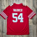 San Francisco 49ers Fred Warner Nike Super Bowl Football Game Jersey Mens XL NEW