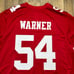 San Francisco 49ers Fred Warner Nike Super Bowl Football Game Jersey Mens XL NEW