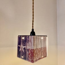 Hanging pendant light Americana