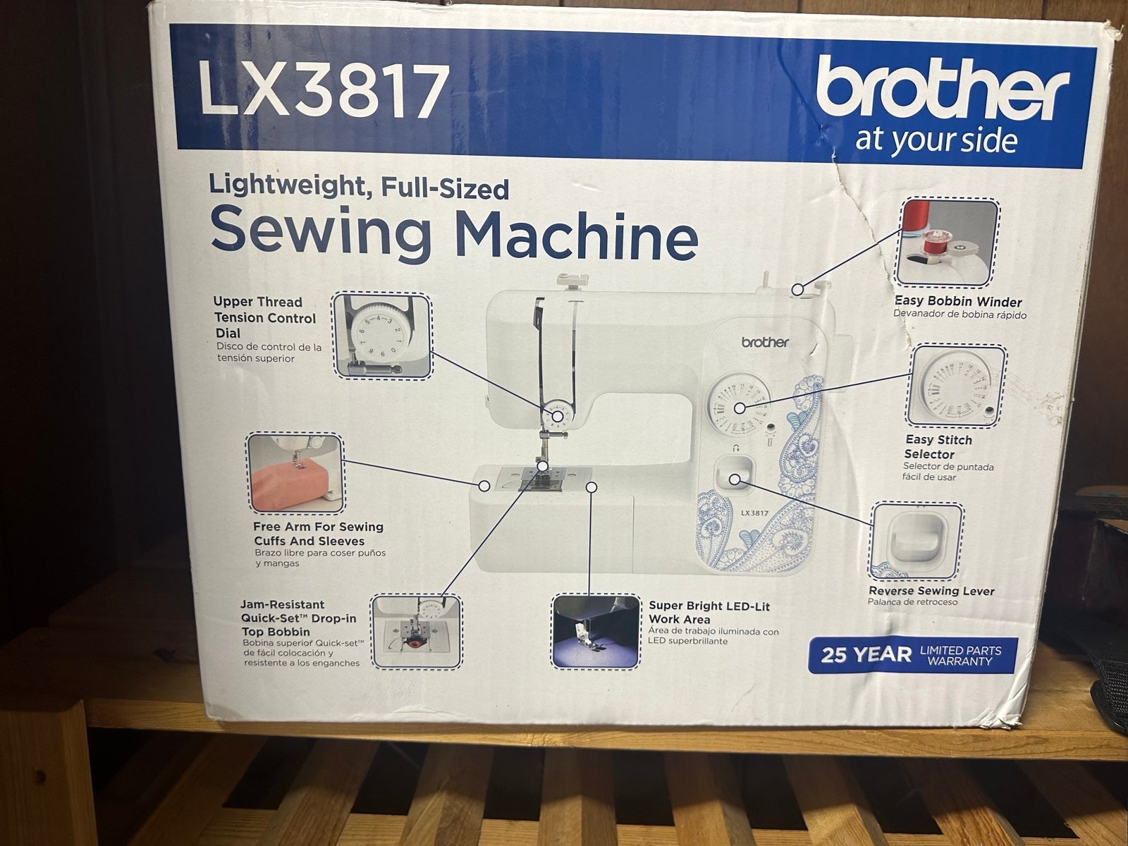 Brother LX3817 Sewing machine NIB