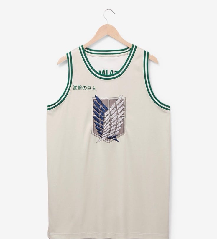 Men’s Attack on Titan AOT Captain Levi Tank Top Jersey