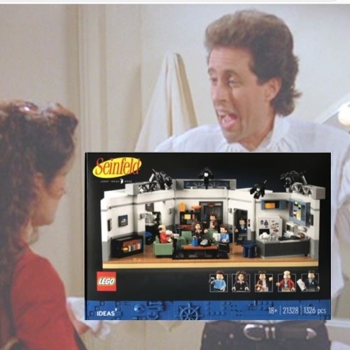 LEGO Seinfeld Collector's Set 21328 RETIRED RARE SET