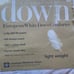 Charter club down comforter size king