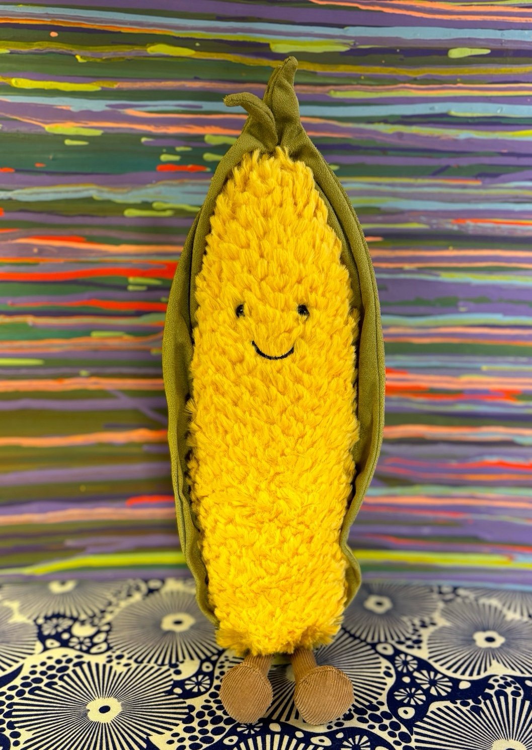 Jellycat AMUSEABLE SWEETCORN! Retired! The Kernel of My Heart! Fast Shipping!*