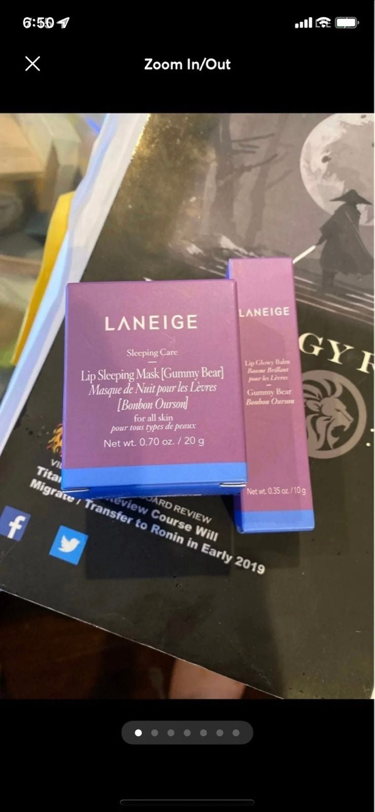 Laneige Gummy Bear set!