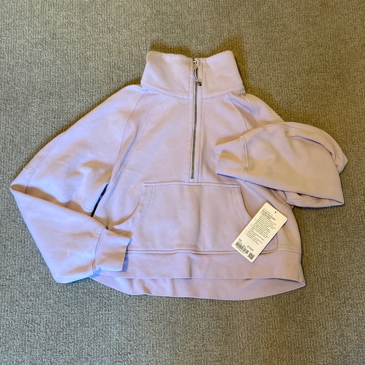 lululemon scuba half zip