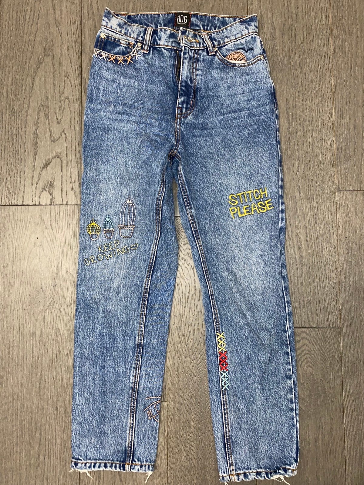 Embroidered BDG Jeans