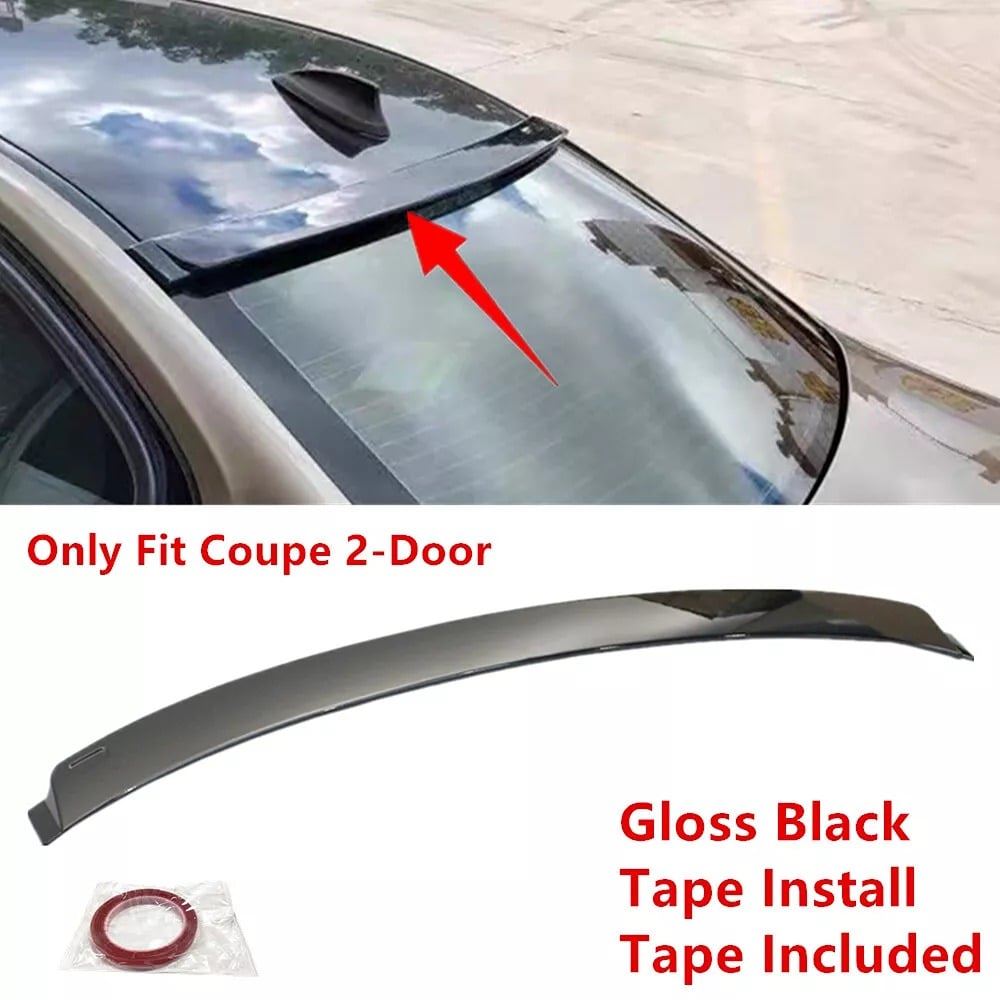 2006-2010 For BMW 3 Series E92 Coupe Roof Spoiler PG Style Gloss Black BRAND NEW
