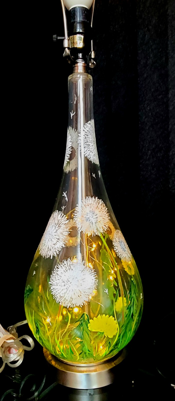 Hand Painted Table Lamp