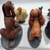 Disney Lady & the Tramp Set of 11 Figures Figurine Playset Cake Toppers PVC Dogs