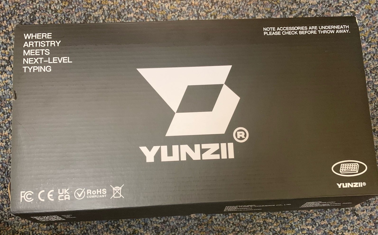 New Open box YUNZII YZ75PRO HOTSWAP Mechanical Gaming Keyboard