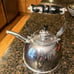 Vintage Solid Copper Simplex Patent Kettle England Chrome Finish 400709-402190