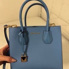 Blue Michael Kors Crossbody