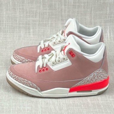 Jordan 3 Retro Rust Pink Womens Sz 6