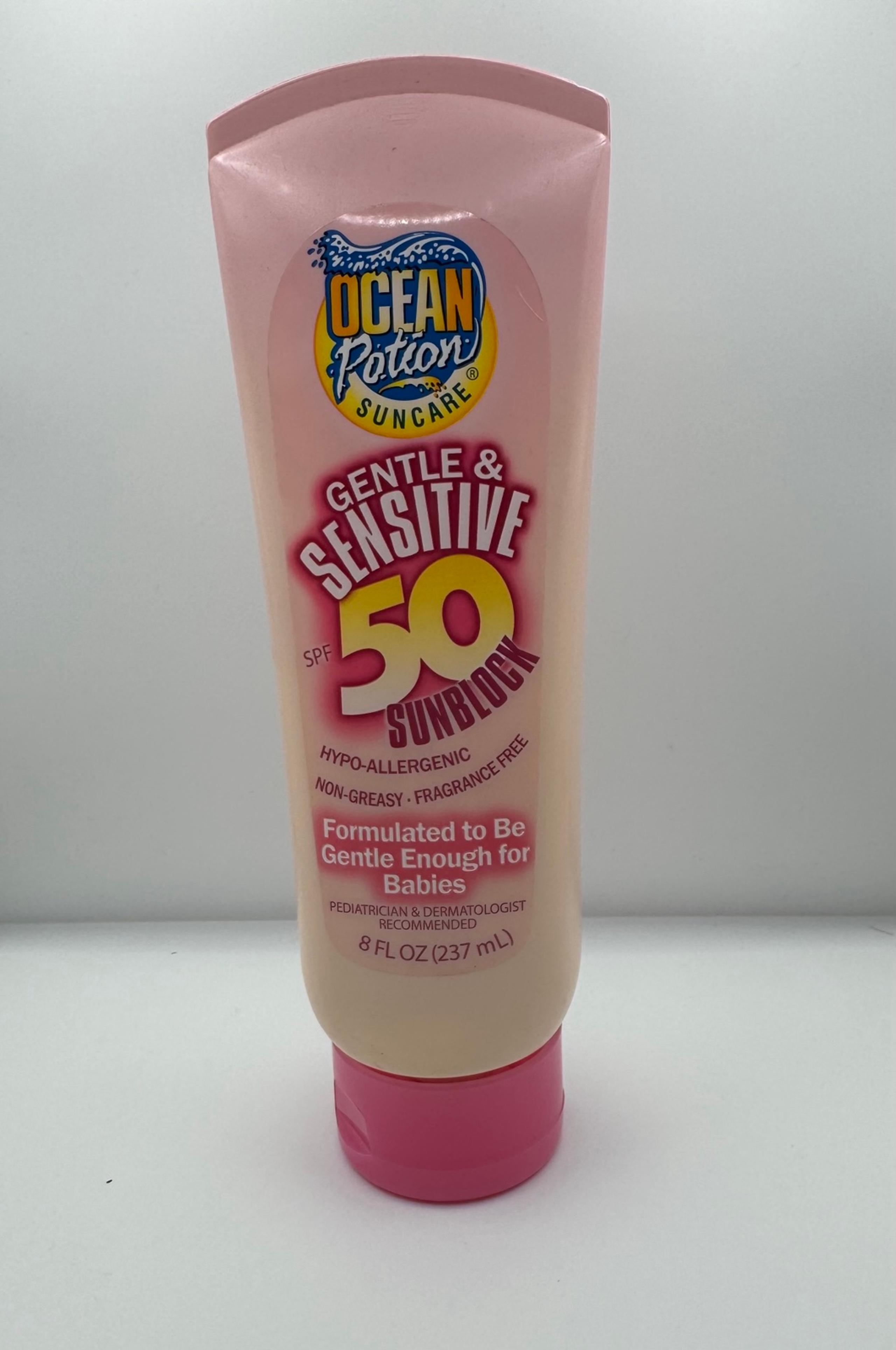 Ocean Potion Gentle & Sensitive SPF 50 Ultra Light Sunblock Gentle for Babies