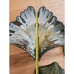 Contemporary Iridescent Studio/Art Glass Platter Tray-Ribbed Bottom Set Of 3