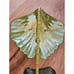 Contemporary Iridescent Studio/Art Glass Platter Tray-Ribbed Bottom Set Of 3