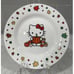 Set 3 HELLO KITTY 8” Pumpkin Thanksgiving Salad Dessert Appetizer Plates Sanrio