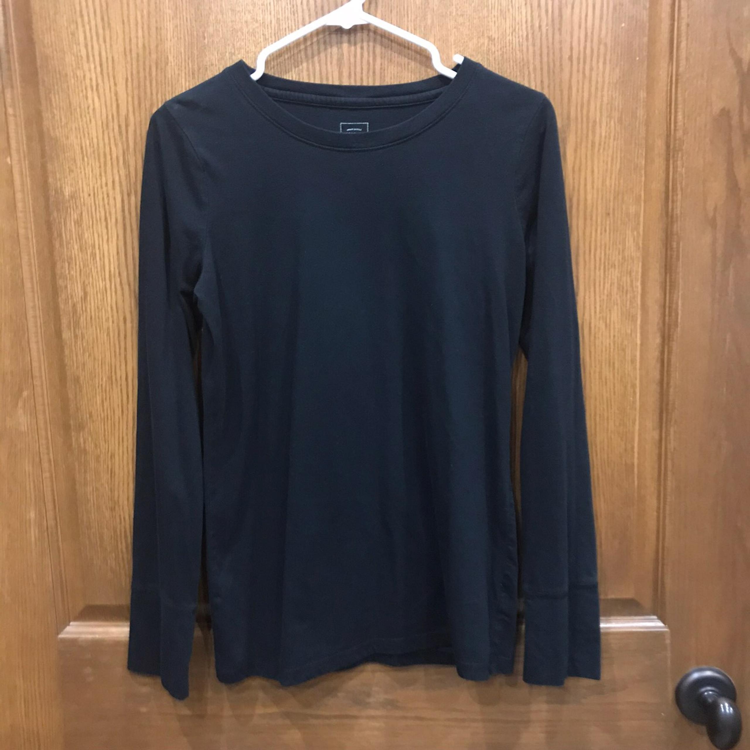 Womens Mossimo Supply Co Long Sleeve Bla