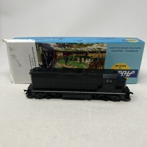 HO Scale EMD GP 35 Diesel Model Train Black Undecorated