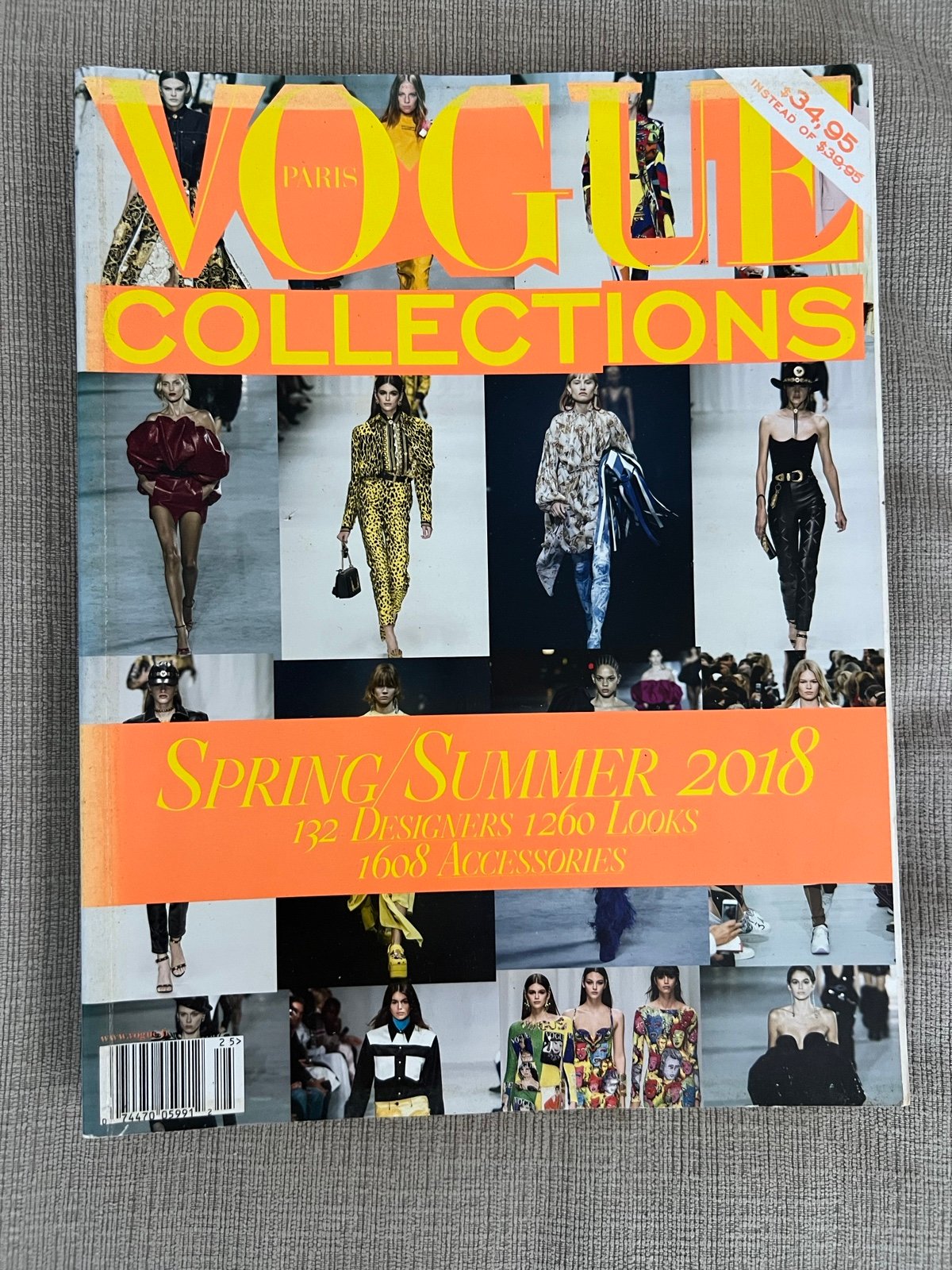 vogue collections paris magazine 2018