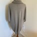 Autumn Cashmere Women’s Sweater Grey Size Medium Cashmere Turtleneck Oversized