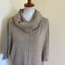 Autumn Cashmere Women’s Sweater Grey Size Medium Cashmere Turtleneck Oversized