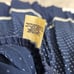 Vintage 70s MALCO Modes S Blue Polka Dot Circle Skirt Square Dance Western